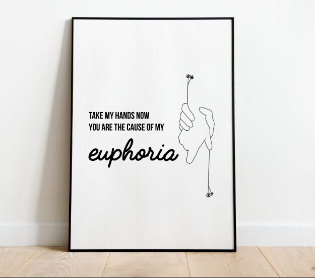 Jungkook Euphoria Print Digital Download BTS Jeon Jungkook | Etsy