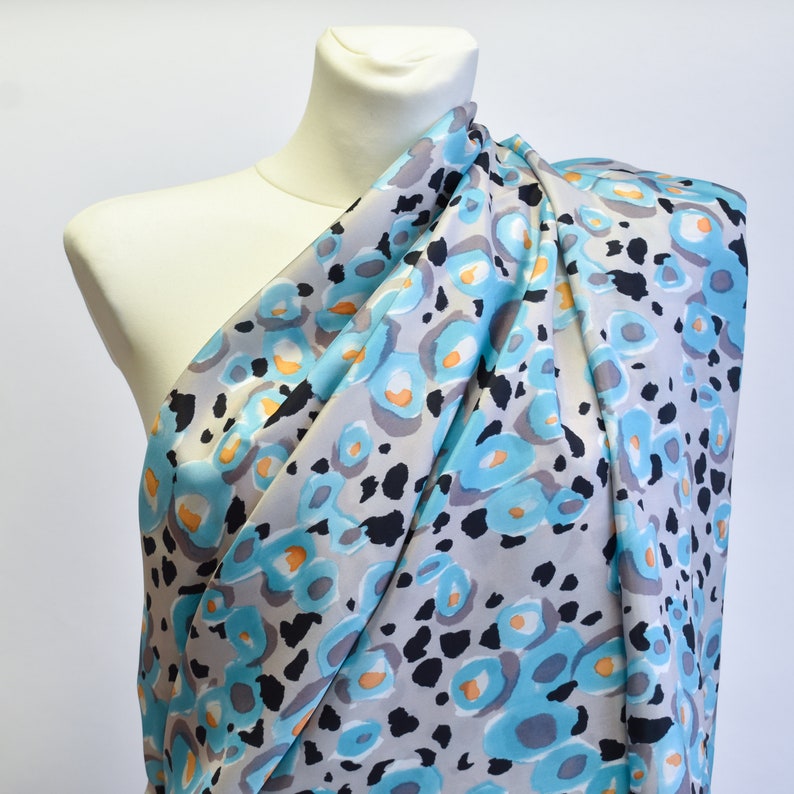 silk for dress italian silk silk for blouse Silk modern print