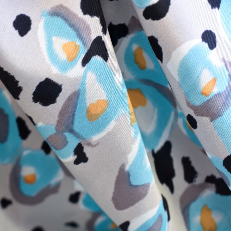 silk for dress italian silk silk for blouse Silk modern print