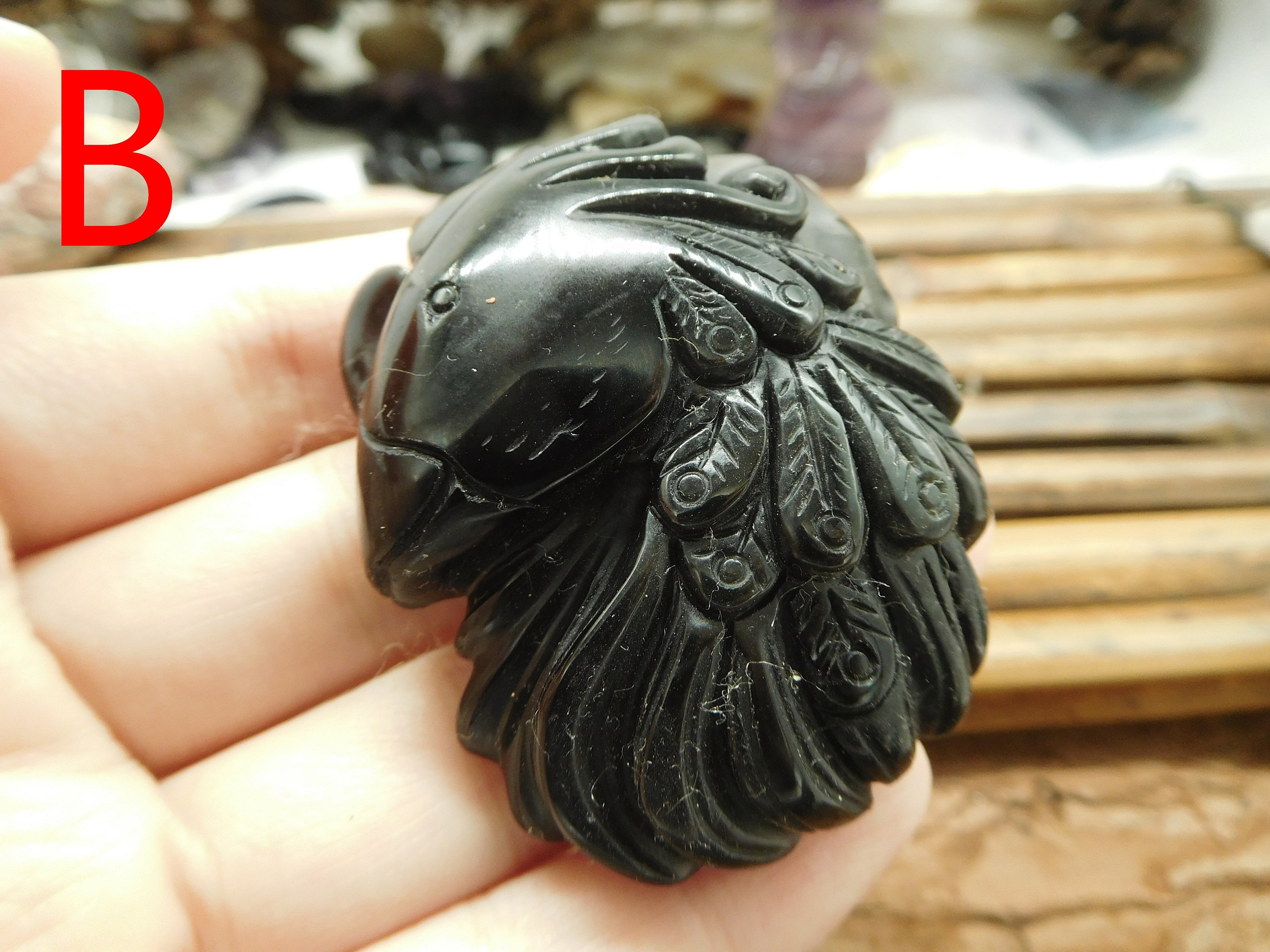 Green Devil Fish. Carving African Jade. Gemstone Carve Fish