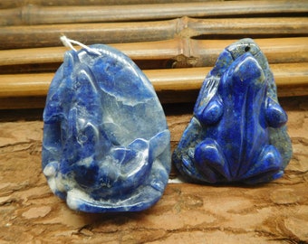 Thanksgiving day sale. carve sodalite dolphin. gemstone carving. sea horse jewelry. crystal carving. sea horse craft. animal craft. (B5269)