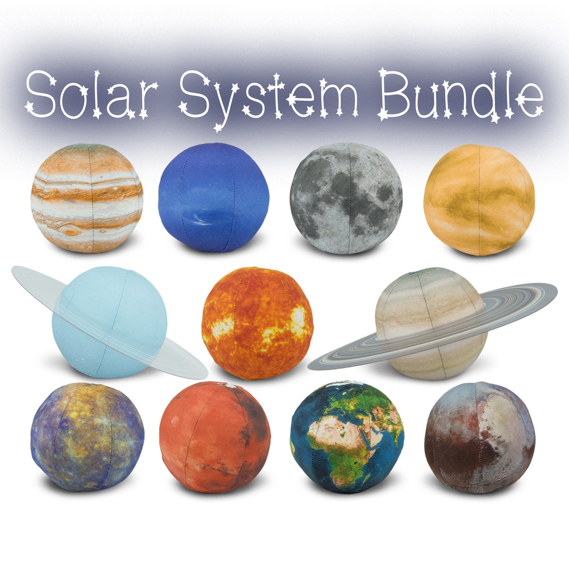 Solar System Bundle Educational Toys for Kids and Toddlers Etsy