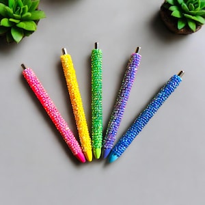 Bling pens/rhinestone pens/bedazzled pens/ink joy gel pens