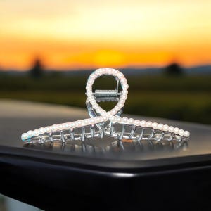 Pearl hair clip/Pearl hair accessories
