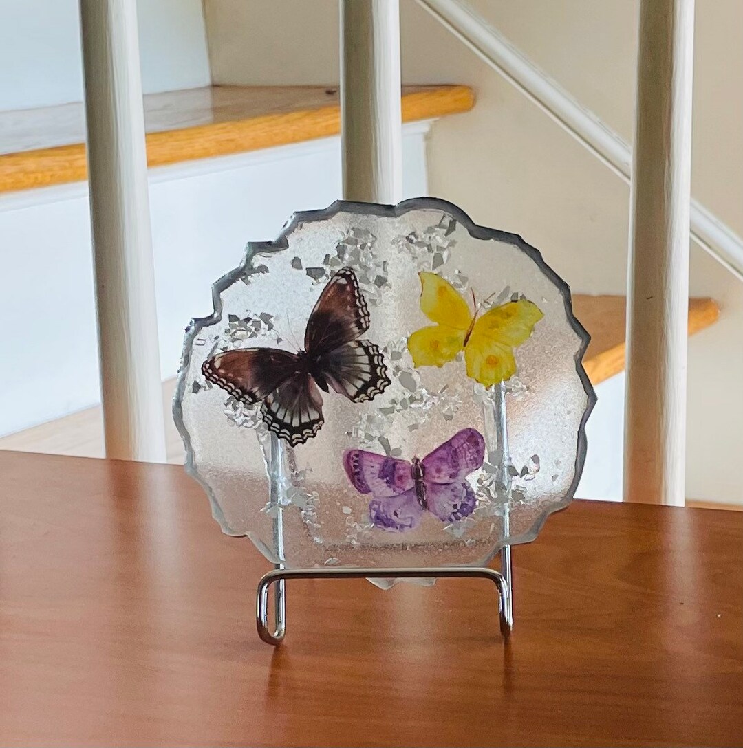 Butterfly Business Card Holder for Desk, Name Card Holder,place Card