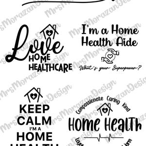 Home Health Aide SVG, HHA, Home Health Care