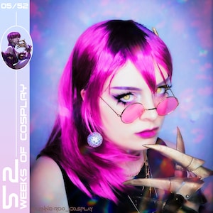 K/DA Evelynn Tutorial + Headpiece Pattern
