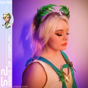 Winged Victory Mercy Crown Tutorial + Patterns