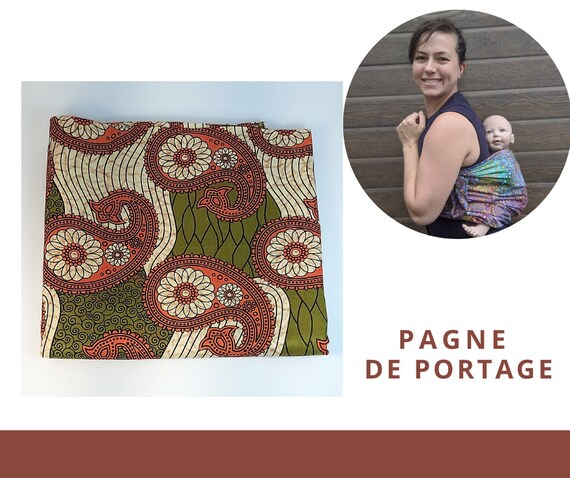 Pagne De Portage Style Africain Porte Bebe Etsy