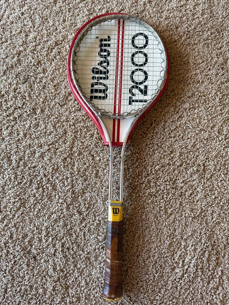 Wilson T2000 Racket Vintage Wilson T2000 Made in the USA Tennis Racquet and Cover - Etsy