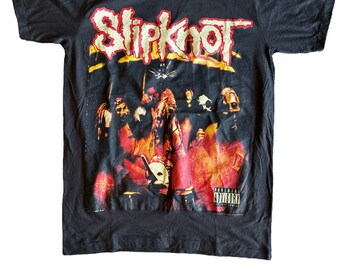Slipknot 98 Tour Graphic Bootleg Giant USA Made Single Stitched Black M Tshirt