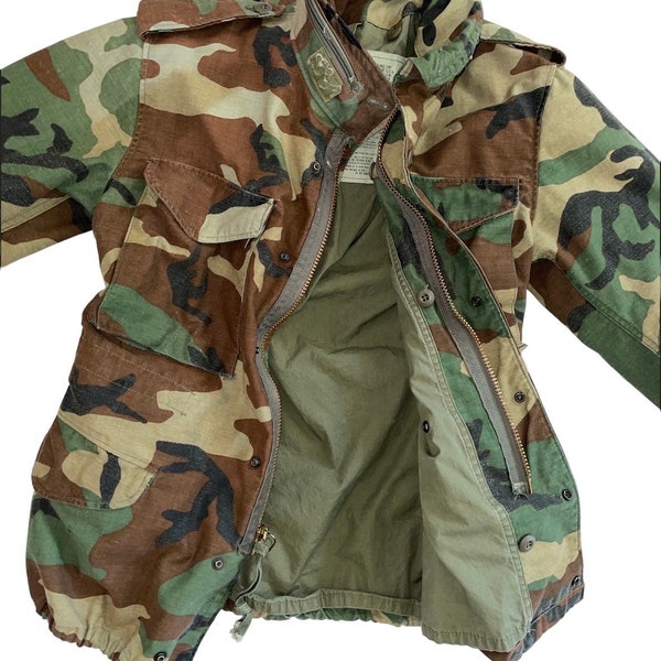 Price Reduced! US Military Army Issued Camouflage Field Coat XSmall Short