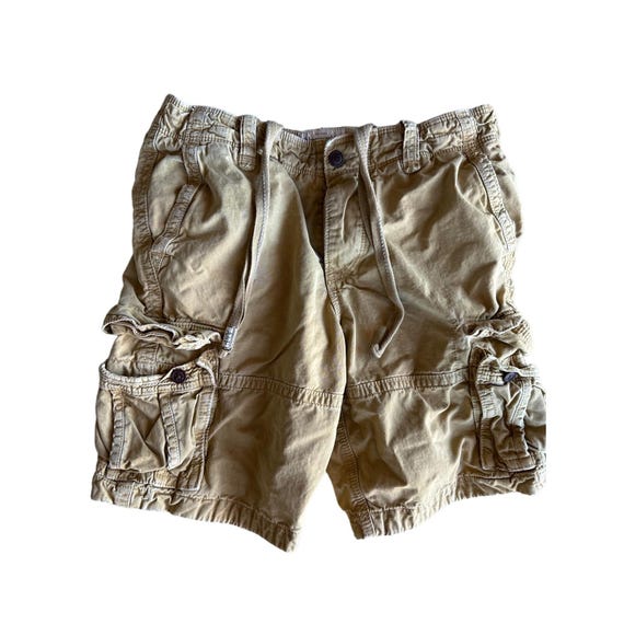Abercrombie khaki shorts hotsell