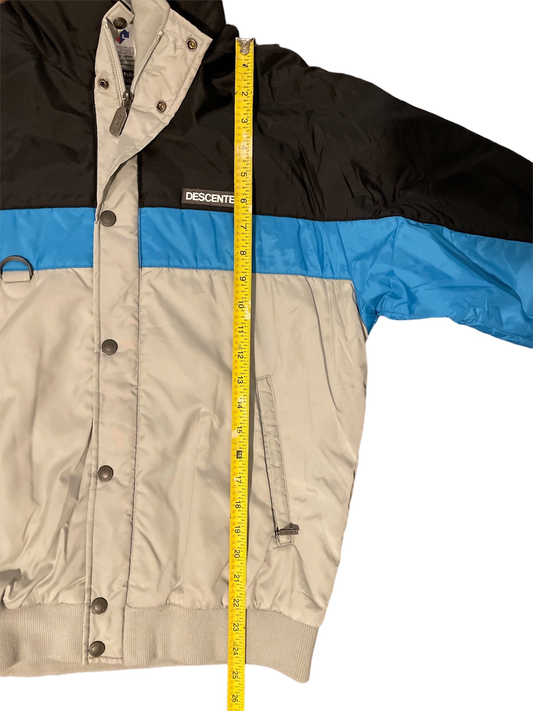 80s90s vintage DESCENTE bomber shell JKT
