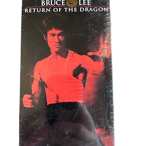 Vintage Sealed Bruce Lee Return of the Dragon VHS Movie 1999 CBS/FOX Release