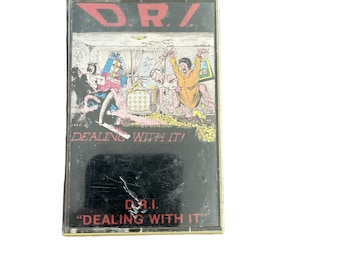True Vintage D.R.I. Cassette Tape Dealing With It