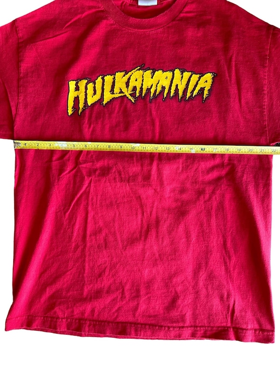 Vintage 2002 WWE Hulkamania Red XL AAA Hulk Hogan… - image 7