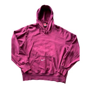 90s Nike Center Swoosh Hoodie - Etsy