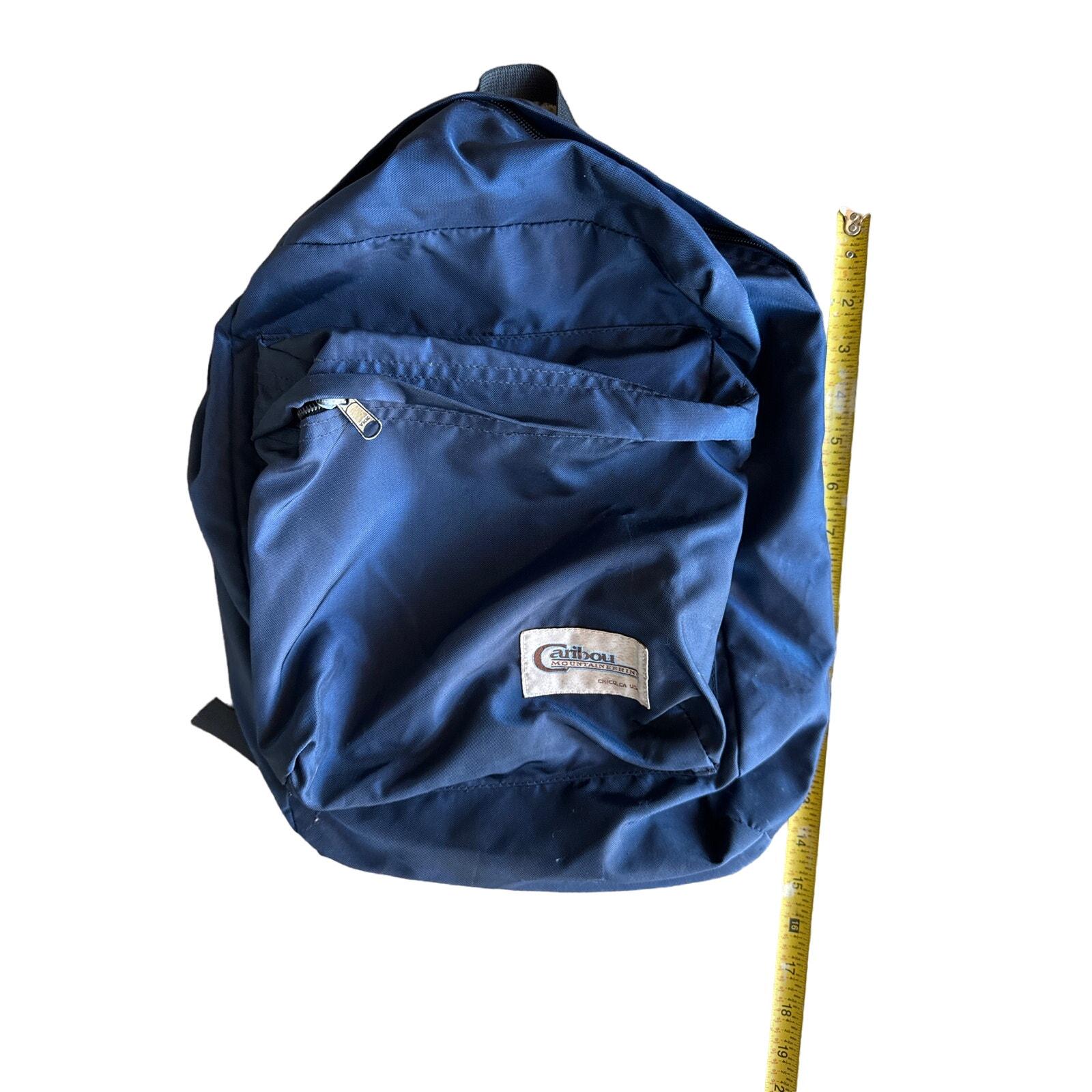 Vintage Caribou Mountaineering USA Made Navy Blue Nylon Vintage Caribou Mountaineering USA Made Navy Blue Nylon