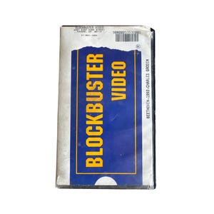 Vintage 94 Blockbuster Video Clamshell Case Beethoven 1992 VHS Cassette Tucson