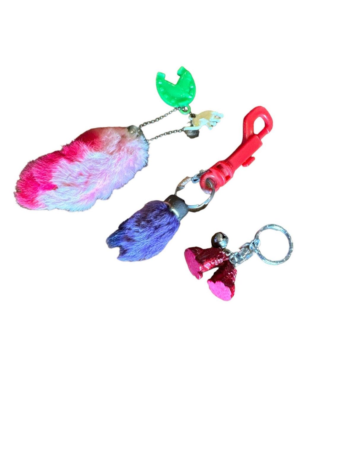 Vintage Rabbits Foot Souvenir Keychains Bundle - Etsy