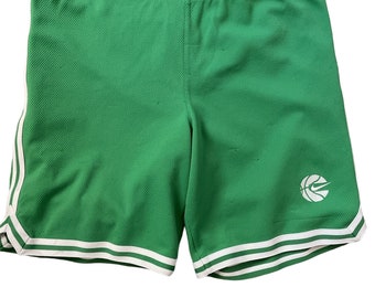 Price Reduced! True Vintage Nike Green with White Trim Drawstring XXL Gym Shorts