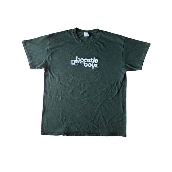 Vintage 2004 Beastie Boys 5 Boroughs Green Gildan Tee… - Gem