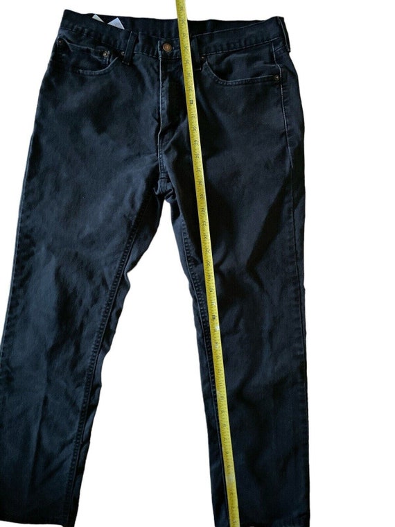 Levis 541 Jeans Mens 34x30 Black Denim Athletic T… - image 6