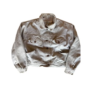 Vintage Banana Republic Khaki Denim Small Women’s Jean Jacket