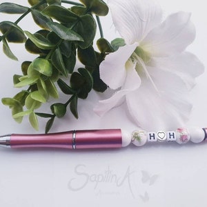 Kugelschreiber Wunschbuchstaben Stift Gravur Liebe Couple Baby wedding Hochzeit Enkelkind Beziehung Freundschaft