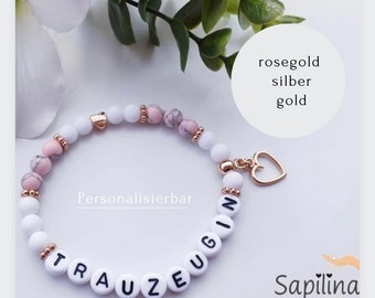 Trauzeugin fragen Trauzeugin Armband | Willst du meine Trauzeugin sein |  Gastgeschenk | Brautmutter Geschenk für deine Brautjungfer