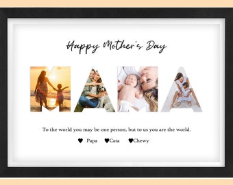 Photo Art Mother's Day Personalized Gift