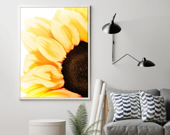 CALANTA Handmade Ceramic Sunflower Hanging Wall Decor 3D Wall Decorations for Bedroom Living Room White 3.5 CALANTA Handmade Ceramic Sunflower Hanging Wall Decor 3D Wall Decorations for Bedroom Living Room White 3.5