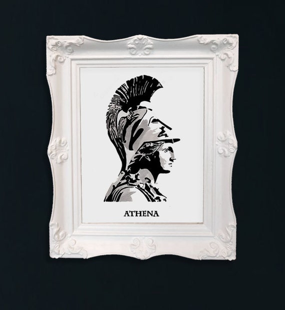 Deesse Athena Dessin Impression Art Grec Antique Impression Etsy Deesse Athena Dessin Impression Art Grec Antique Impression Etsy