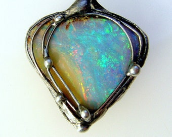 Magnifique pendentif opale, UNIQUE !