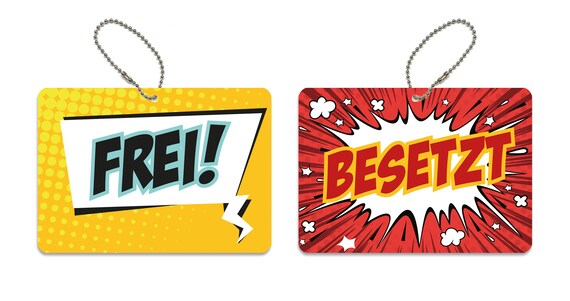 Kaiserstuhlcard Turschild Besetzt Frei Schild Wc Kinderzimmer Etsy