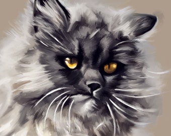 Zottel katze | Etsy Zottel weichen dunkel braun Wolf Kunstpelz DogNapper Hund