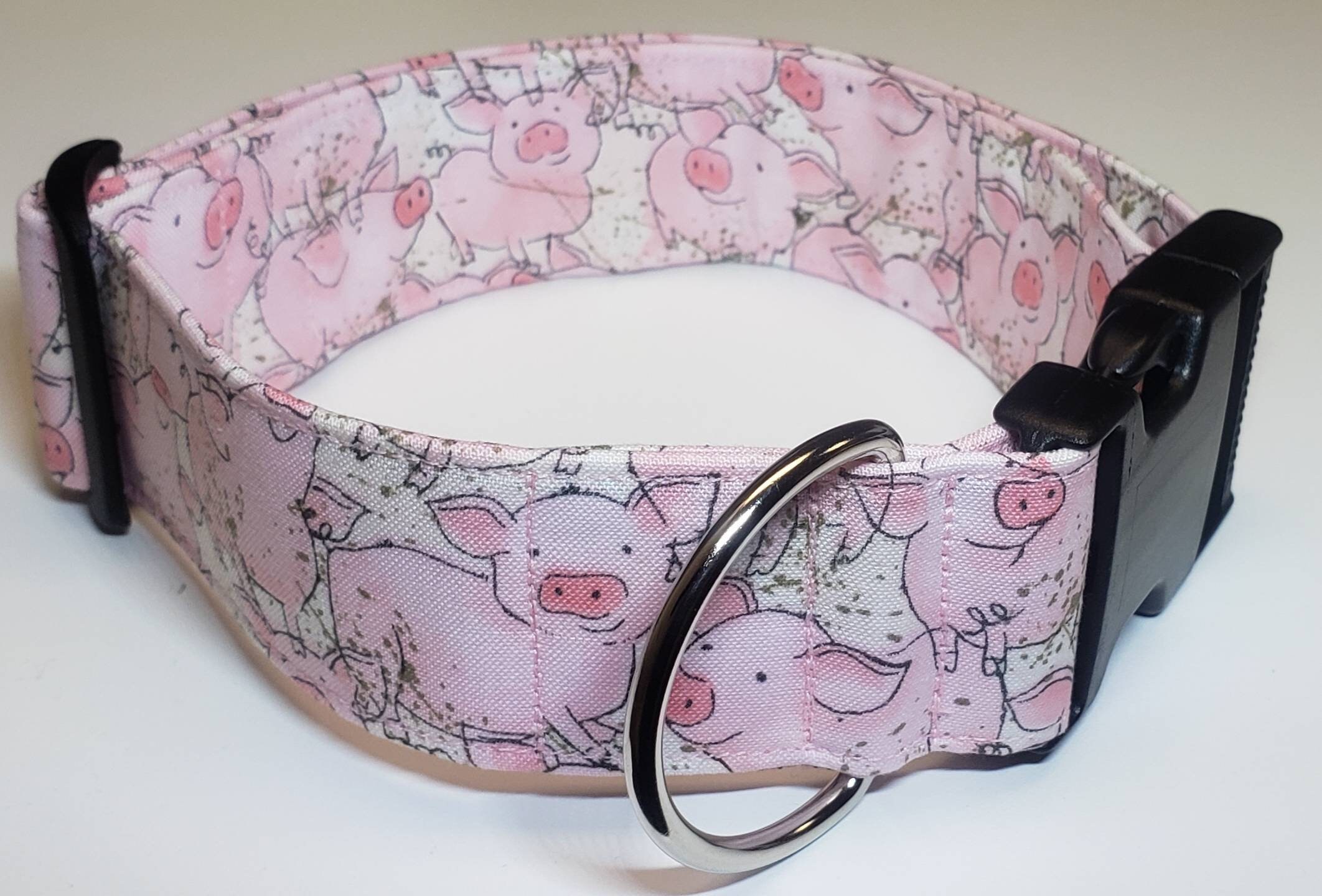 Cute pig collar Muddy Pigs dog collar pig dog collar Etsy