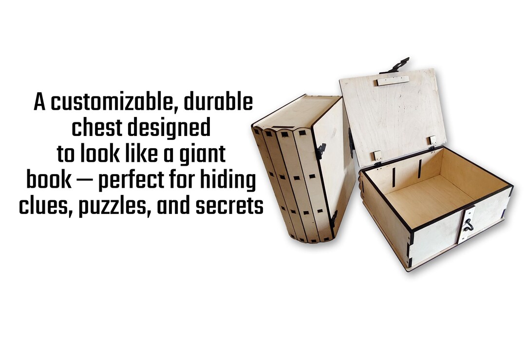 Book Chest - Etsy