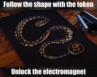 Path of the Serpent escape room puzzle idea (electronics package)