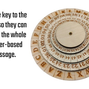 Cipher Wheel prop