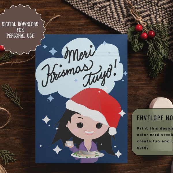 Tagalog Greeting Card Etsy