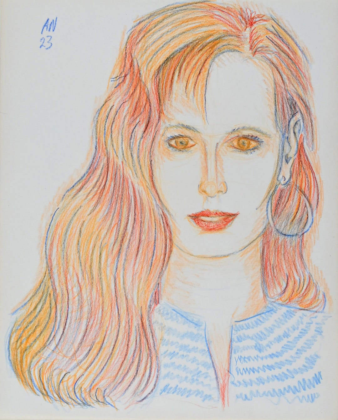 Colored Pencil Drawing by Allen Novak 