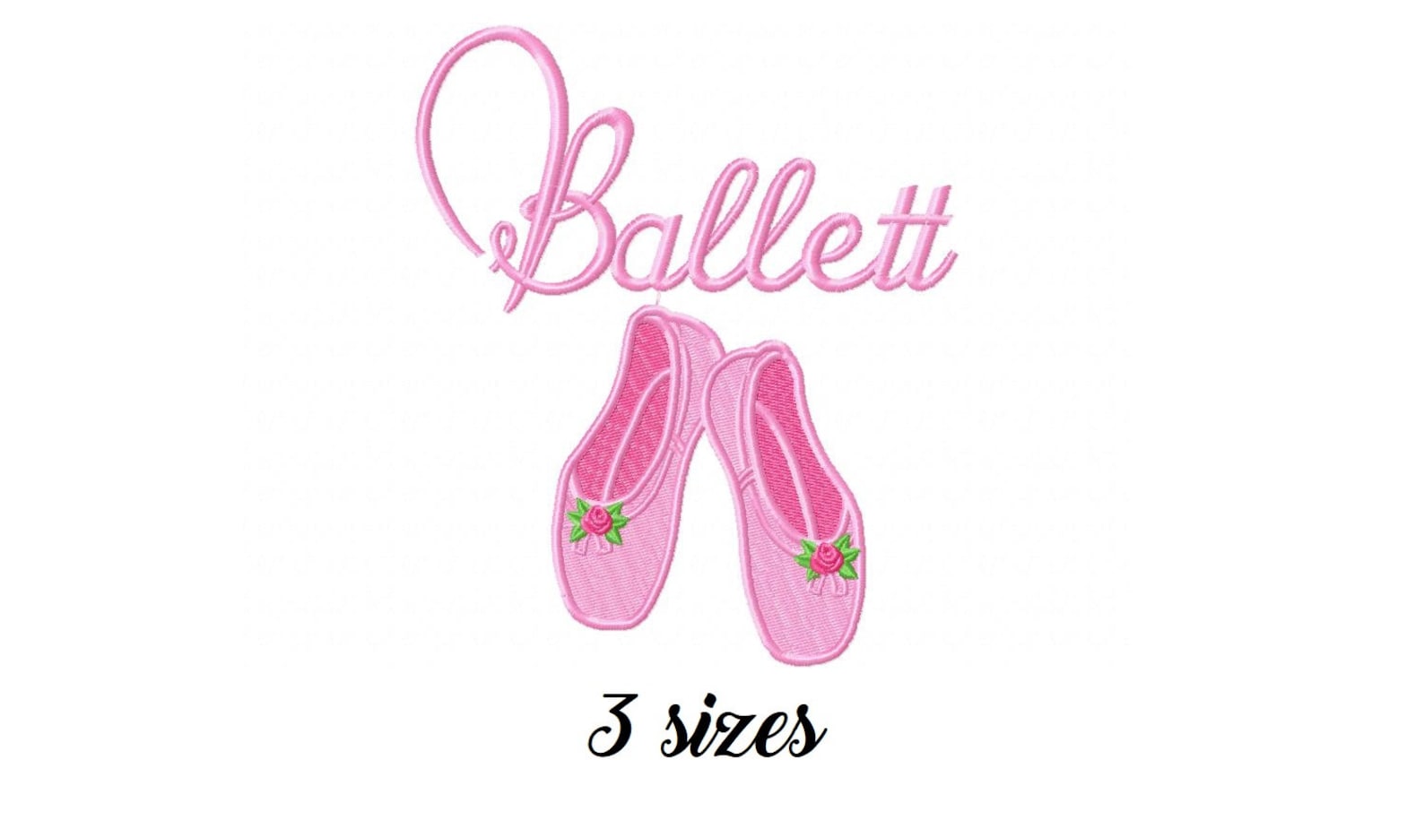 one free! ballet shoes filled machine embroidery design, embroidery girls, ballerina design, girl embroidery, embroidery balleri