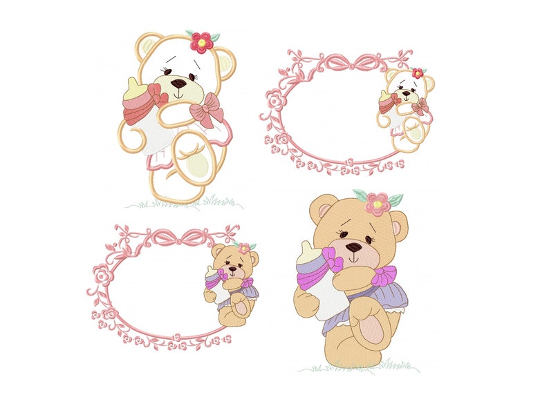 teddy embroidery