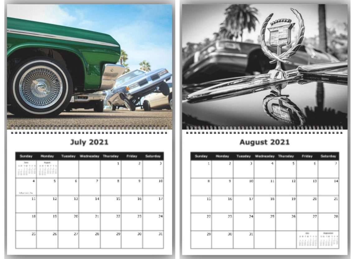 2021 Green Eyez Lowrider Calendar Etsy