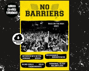 No Barriers (zine incondicional) Vol 1 - Back On The Map 2023 (Descarga digital)