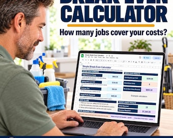 Break-Even Calculator | Pricing, Profit & Sales Goal Spreadsheet | Google Sheets