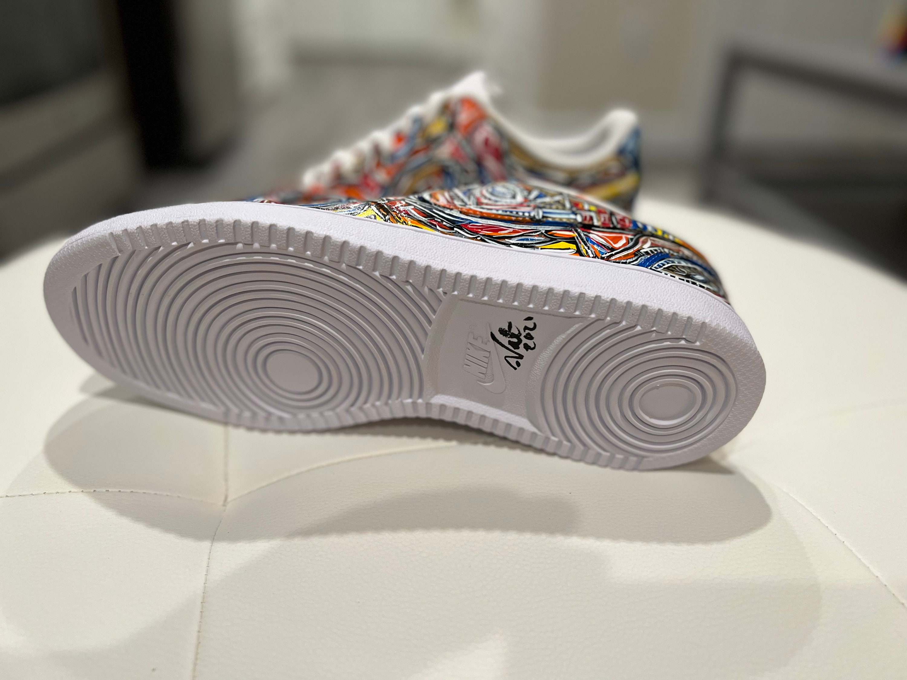 custom painted nikes