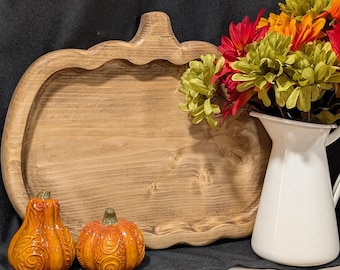 Pumpkin Serving Tray - Food Safe